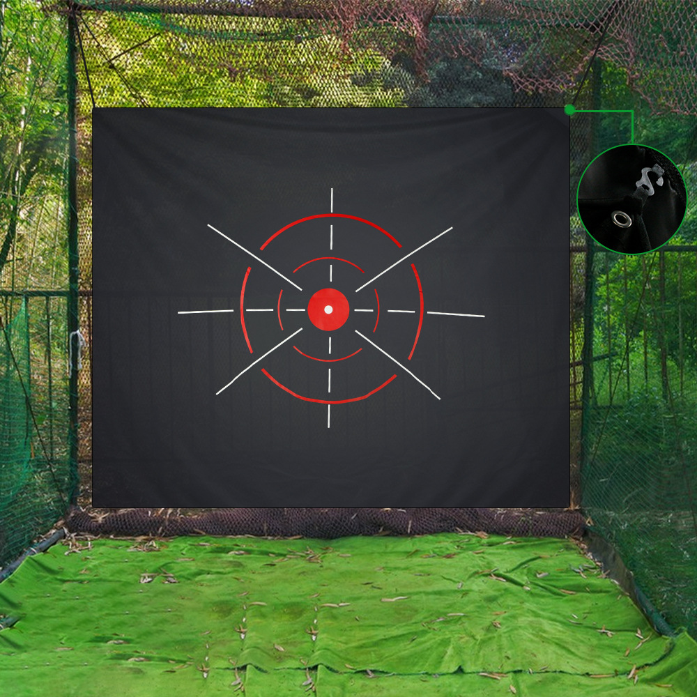 Practice Net Hitting - 168x146cm Golf Target Cloth Hitting Net