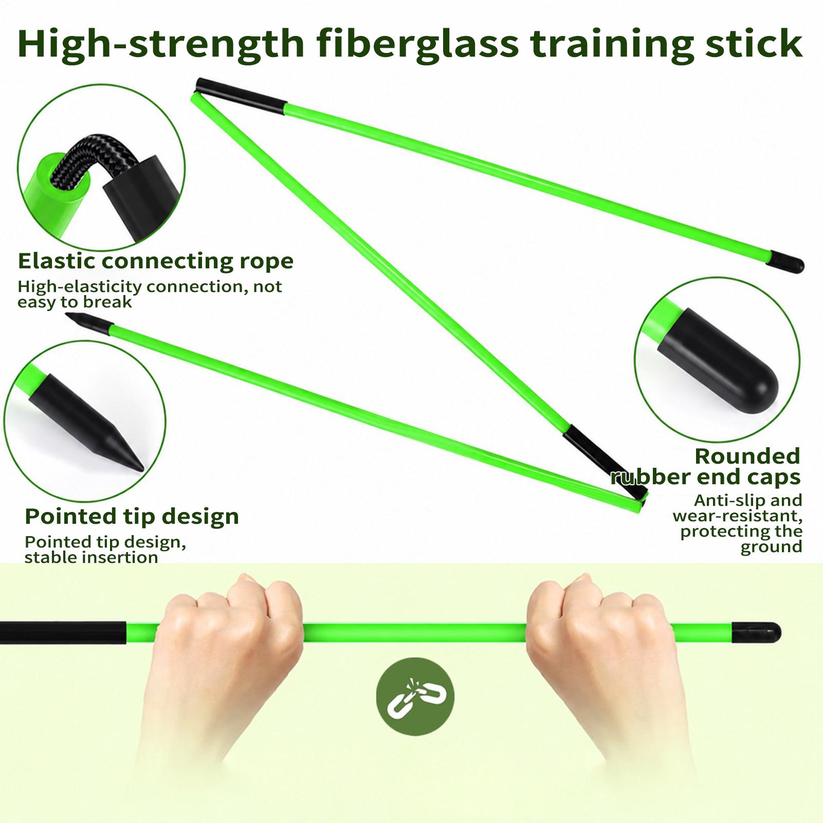 Golf Equipment Usa - Golf Alignment Sticks Putting Adjustable Angle
