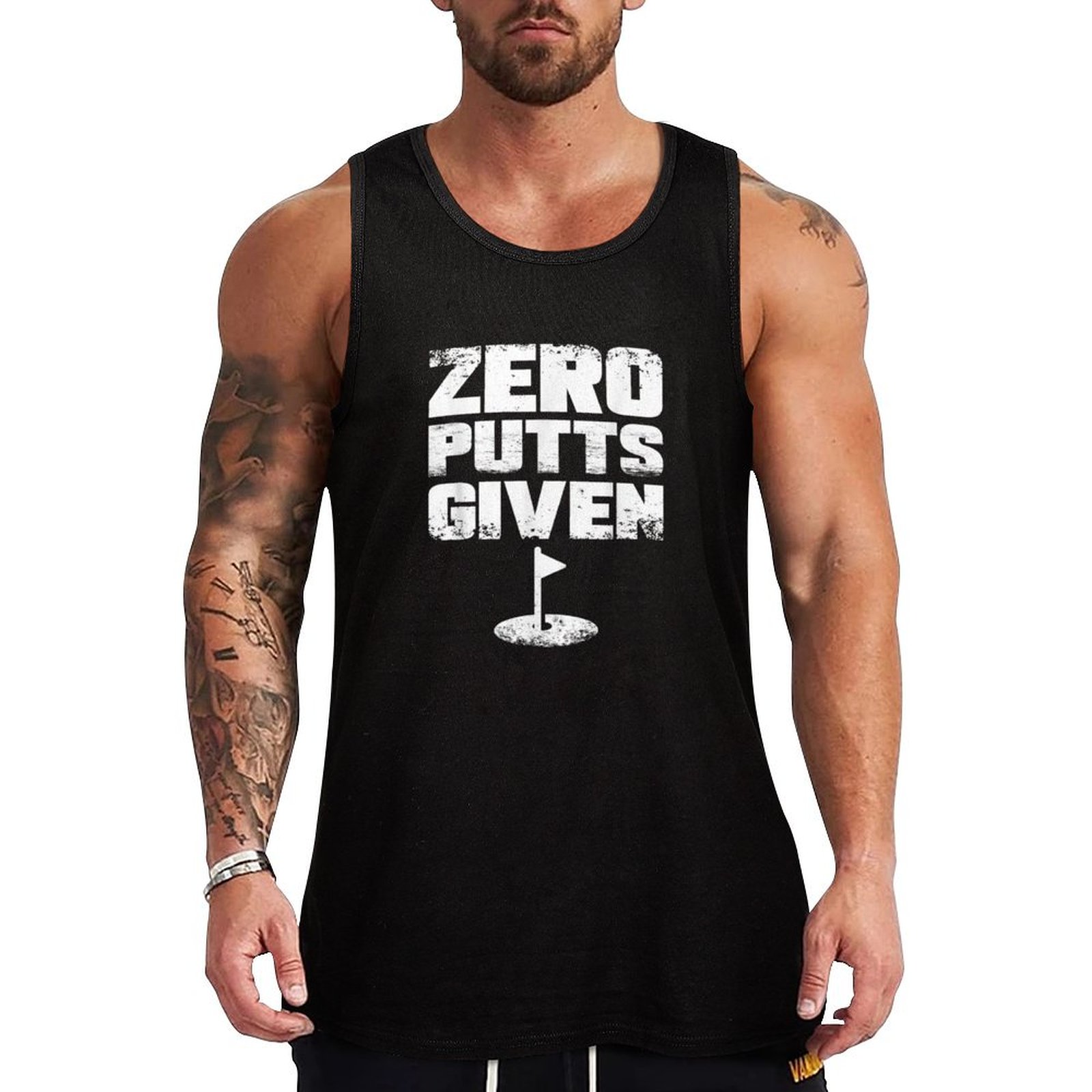 Golf Zero - Zero Putts Given Funny Golf Tank