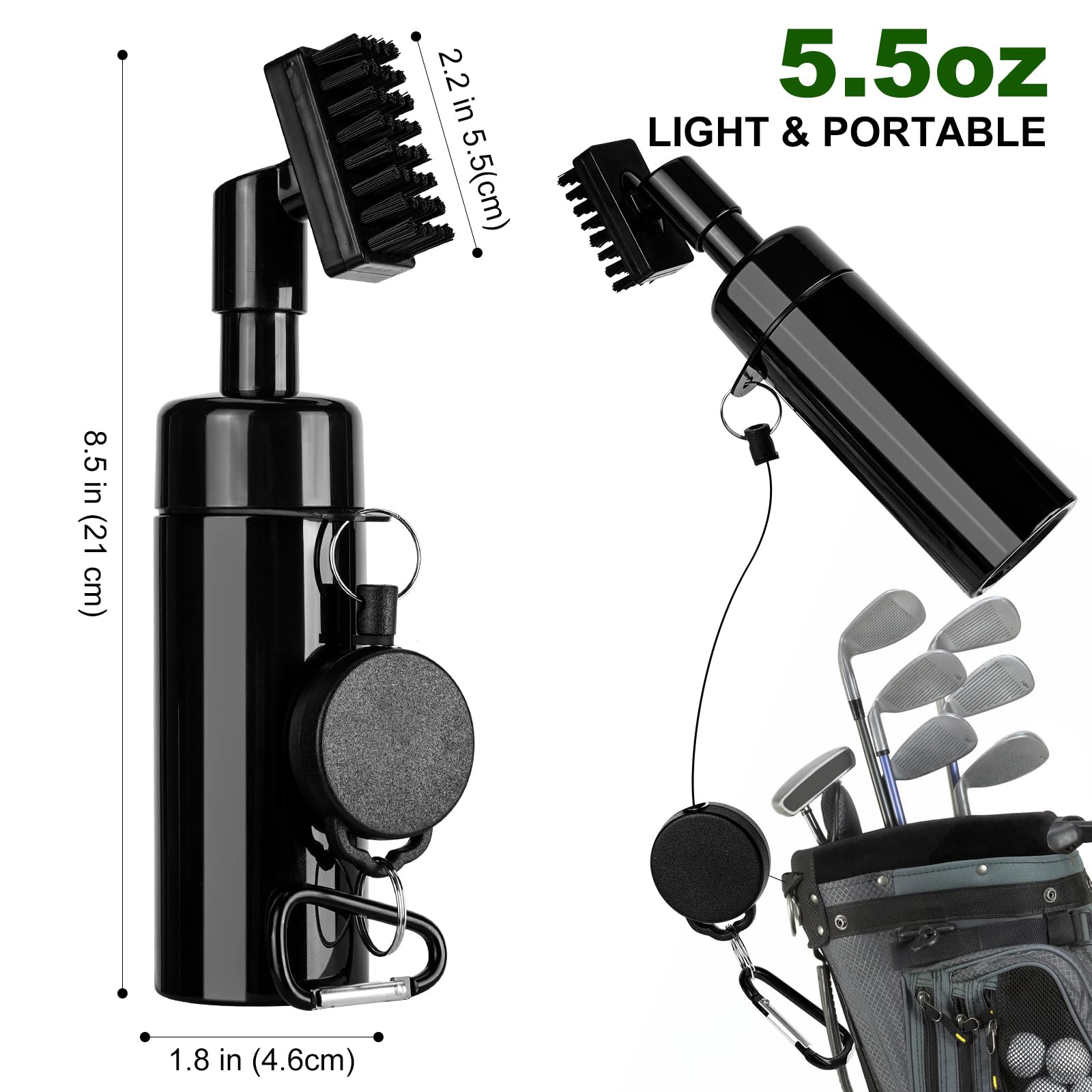 Golf Equipment Wholesale - Golf Club Head Cleaning Brush, For