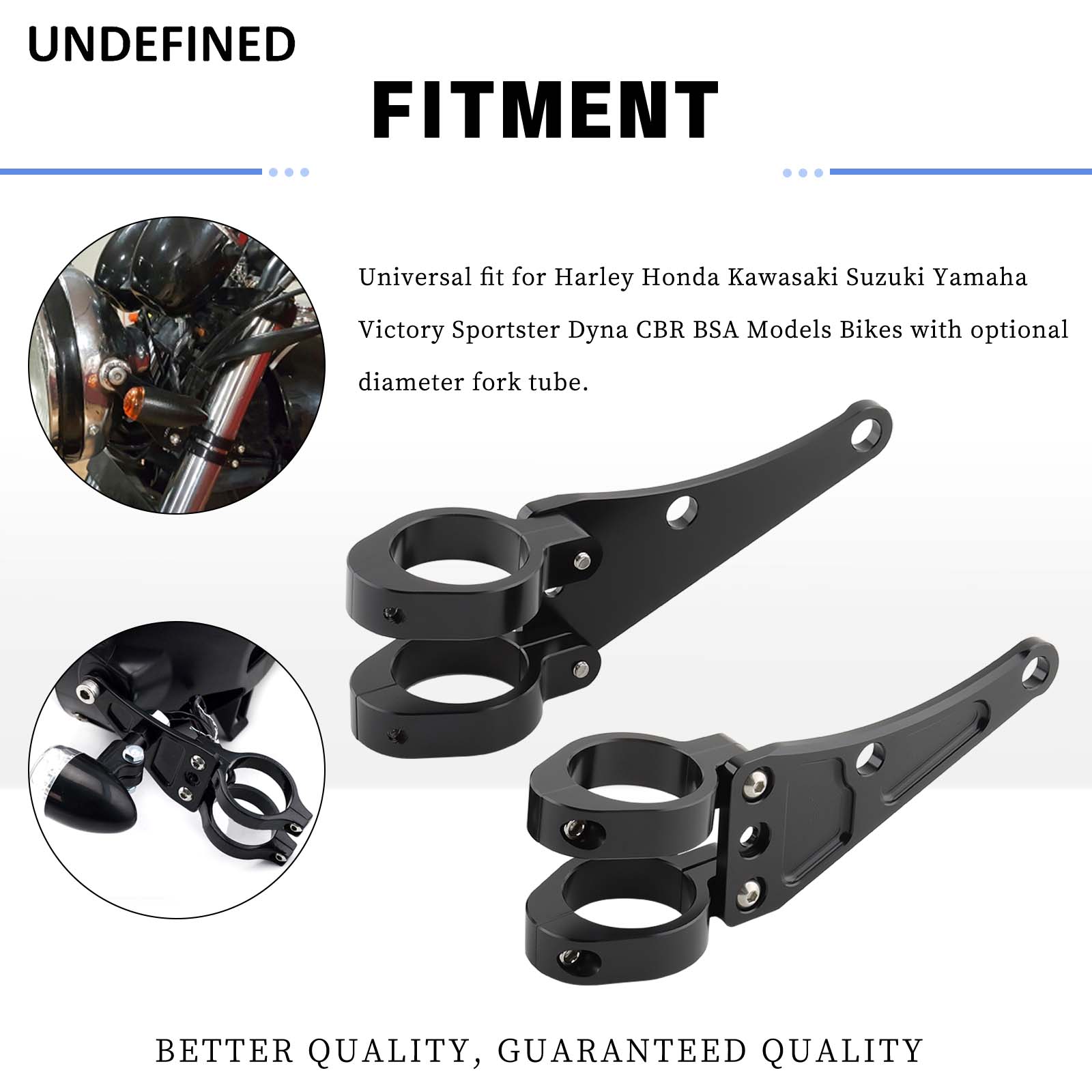 33mm-58mm Headlight Bracket Mo - Golf Zero 评论和价格