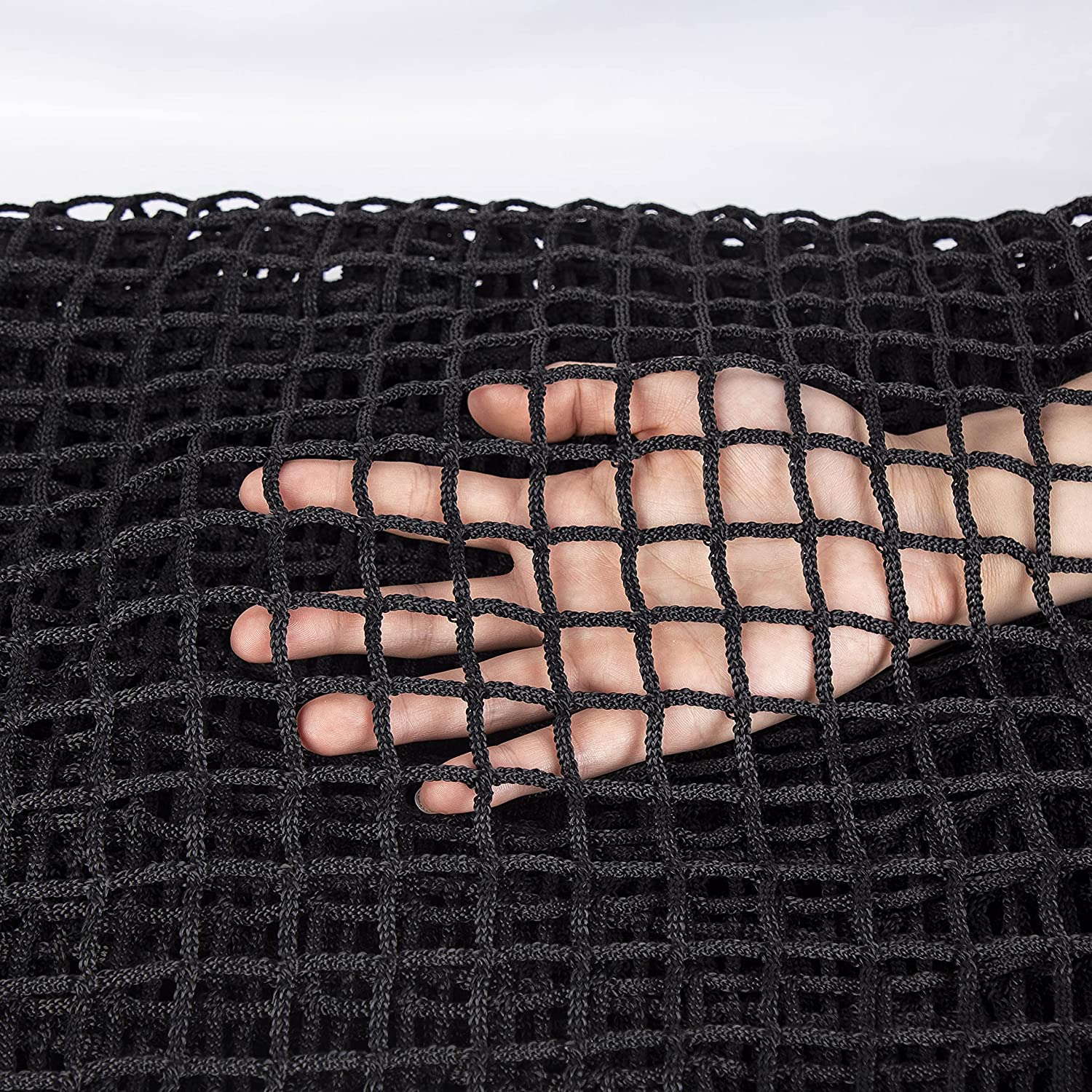 Black Soccer Backstop Net, Spo - Practice Net Hitting 评论和价格