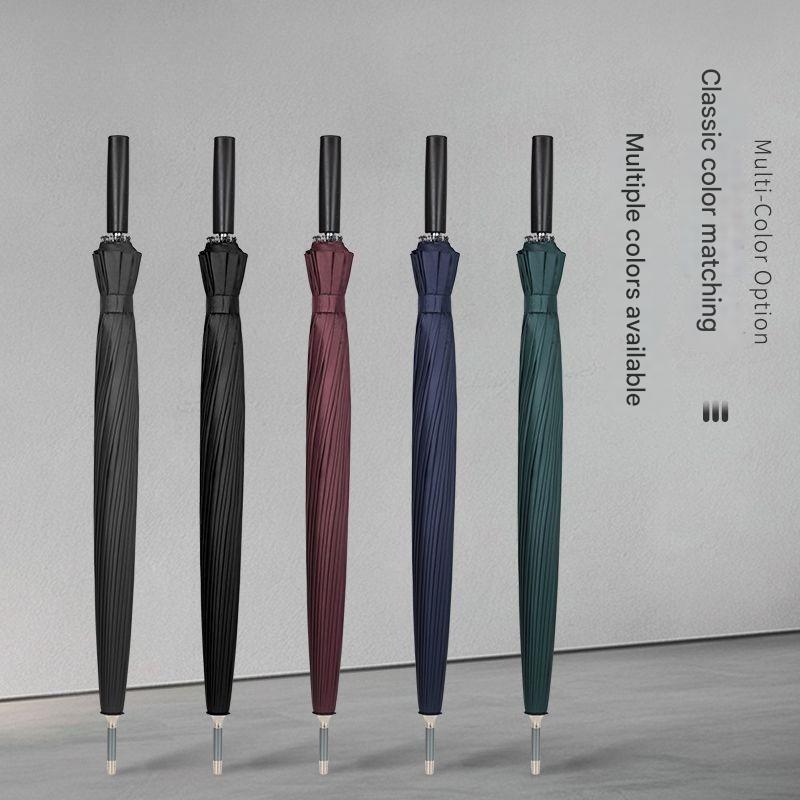  24 Bone Reinforced Black Glu - Golf Umbrella Large 评论和价格