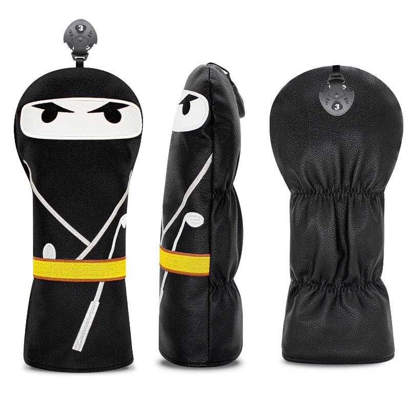Samurai Pattern Black Golf Clu - Golf Equipment Organizer 评论和价格