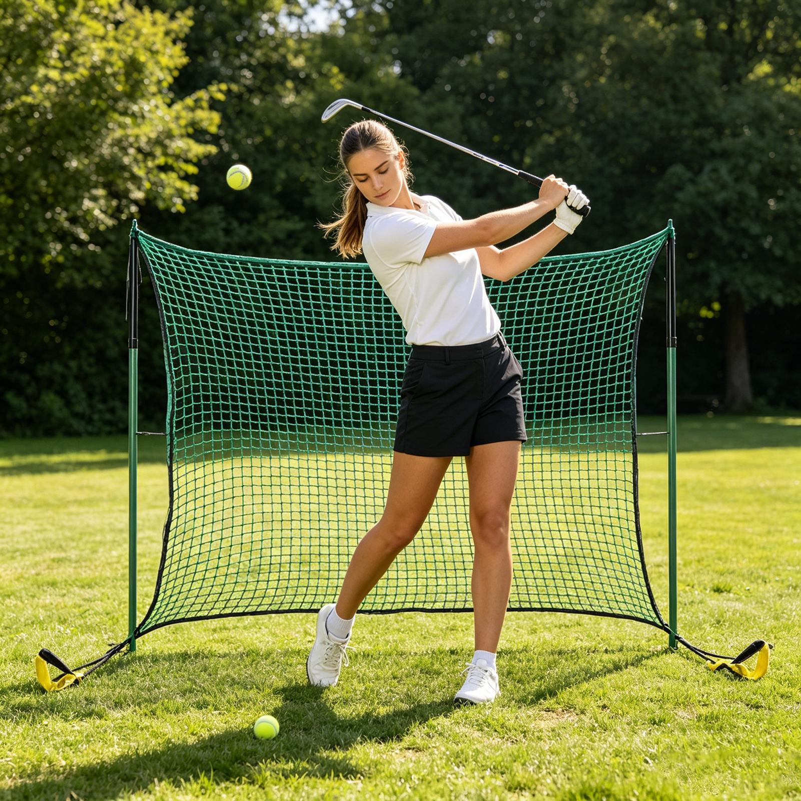 Golf Hitting Net Outdoor Train - Practice Net Hitting 评论和价格