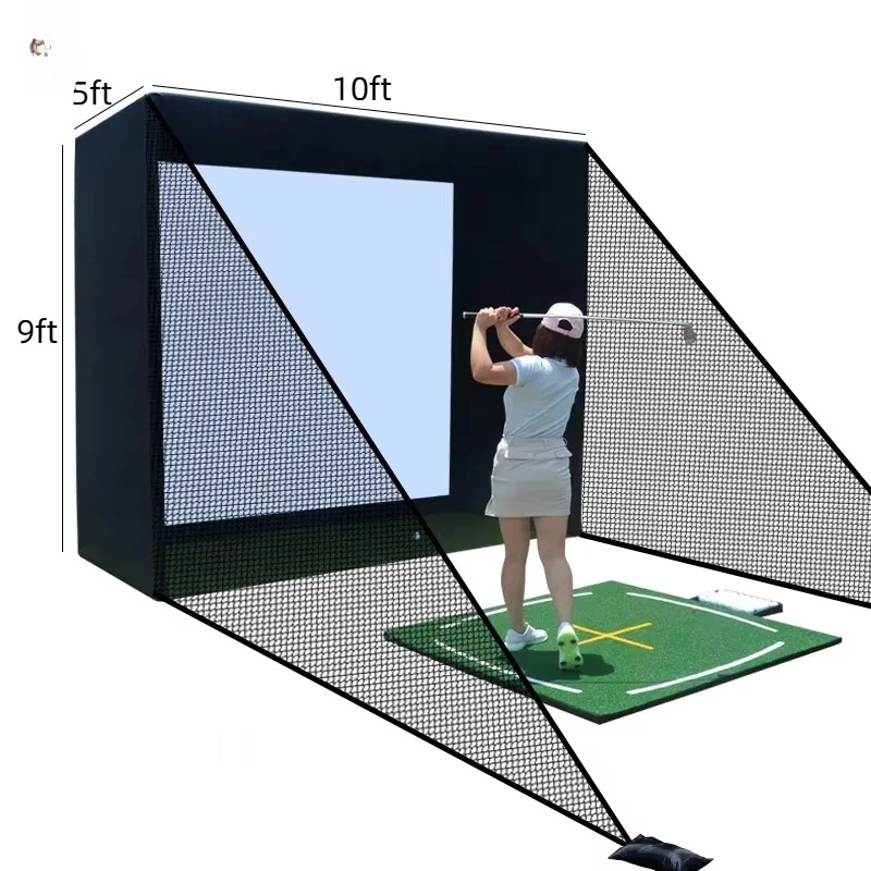 Golf Simulator Enclosure Nets  - Practice Net Hitting 评论和价格